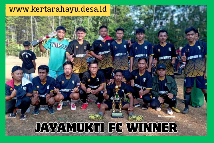 Jayamukti FC Cetak Sejarah Baru di Turnamen Sepakbola Desa, Juara 1 dalam Peringatan HUT RI ke-78