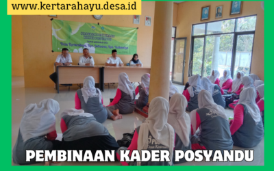 Pembinaan Kader Posyandu di Desa Kertarahayu: Penguatan Kesehatan Masyarakat