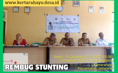 Rembug Stunting Desa Kertarahayu 2023