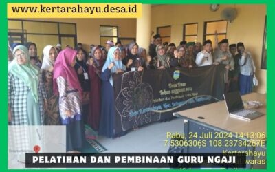 Pemdes Kertarahayu Adakan Pelatihan dan Pembinaan Guru Ngaji untuk Tingkatkan Kualitas Pendidikan Agama