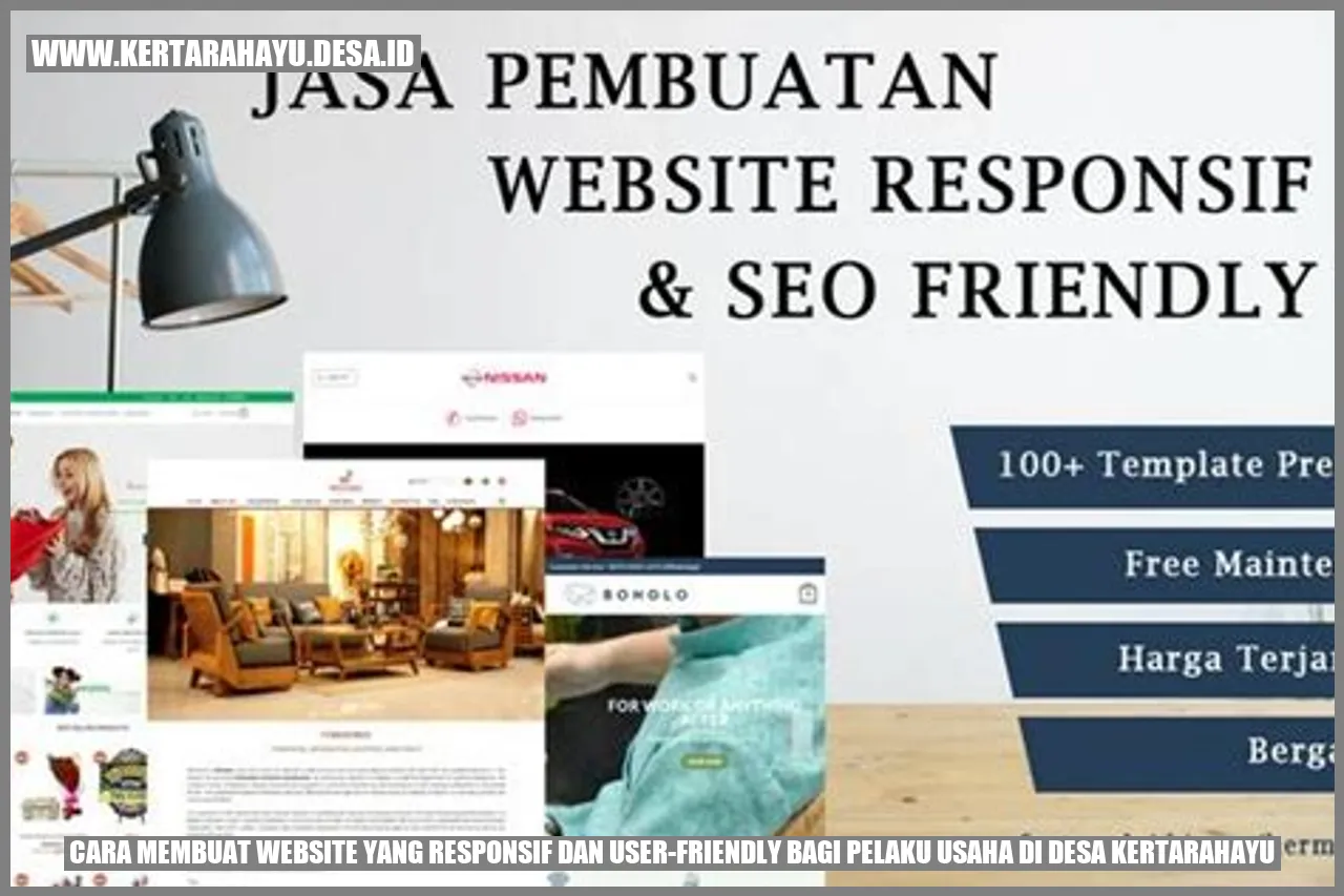 Cara Membuat Website yang Responsif dan User-Friendly bagi Pelaku Usaha di Desa Kertarahayu