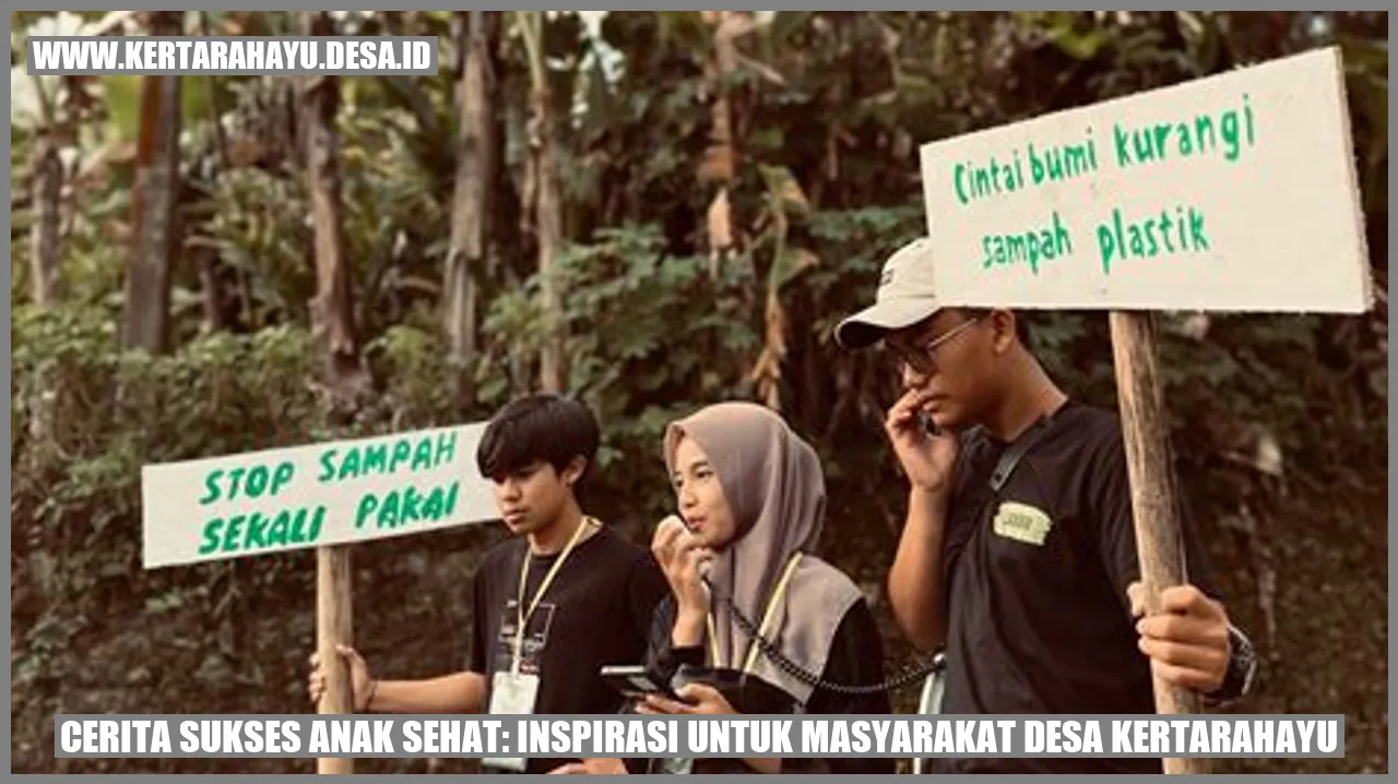 Anak Sehat dalam Desa Kertarahayu