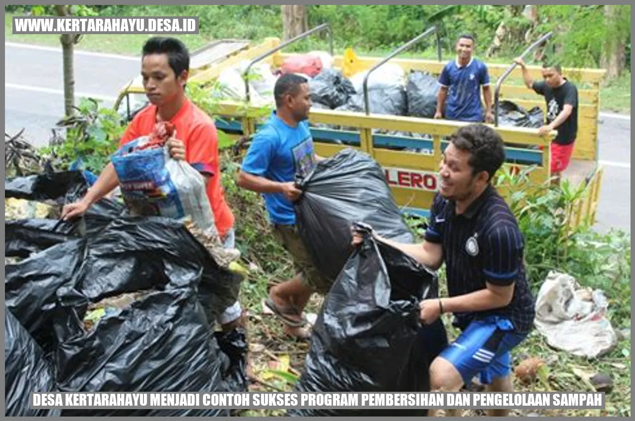 Desa kertarahayu Menjadi Contoh Sukses Program Pembersihan dan Pengelolaan Sampah