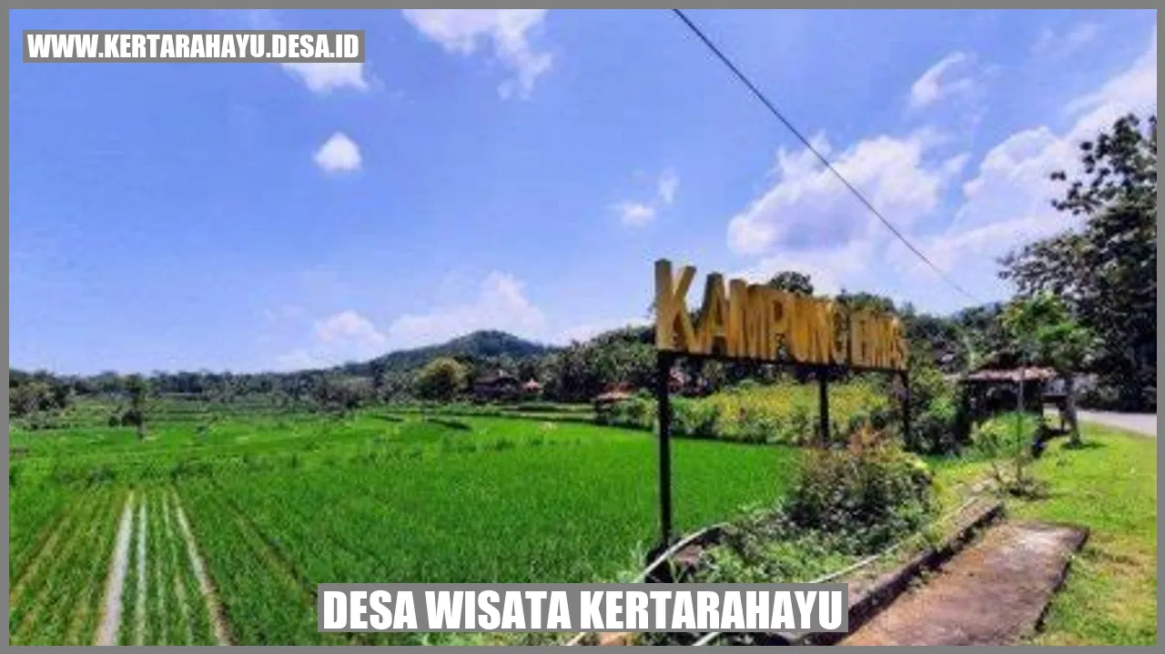 Desa Wisata Kertarahayu