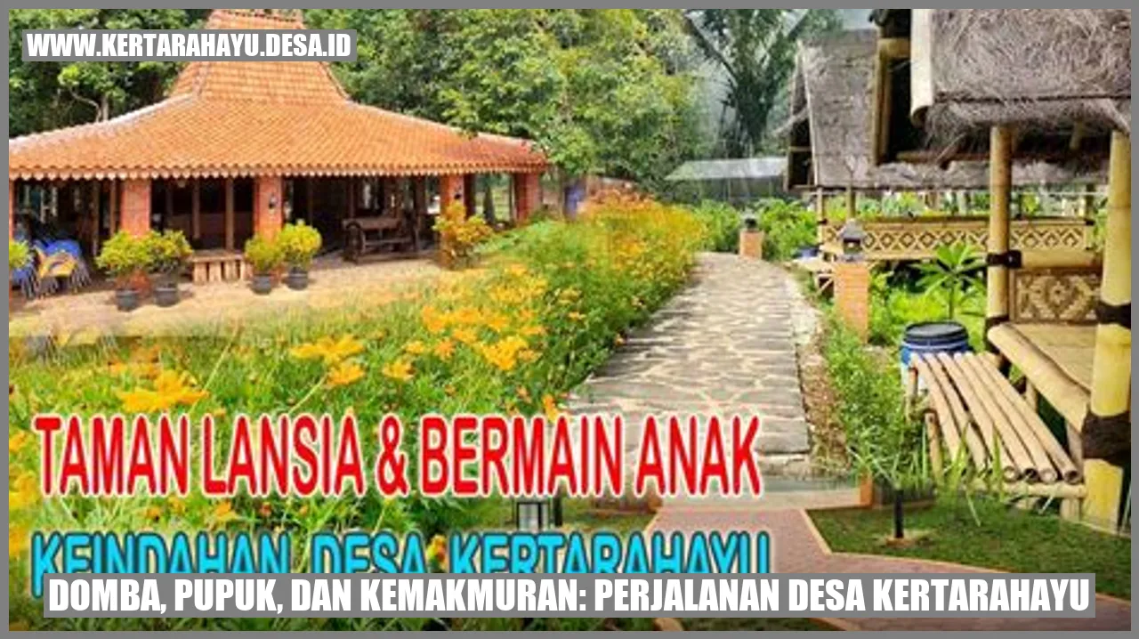 Domba, Pupuk, dan Kemakmuran: Perjalanan Desa Kertarahayu