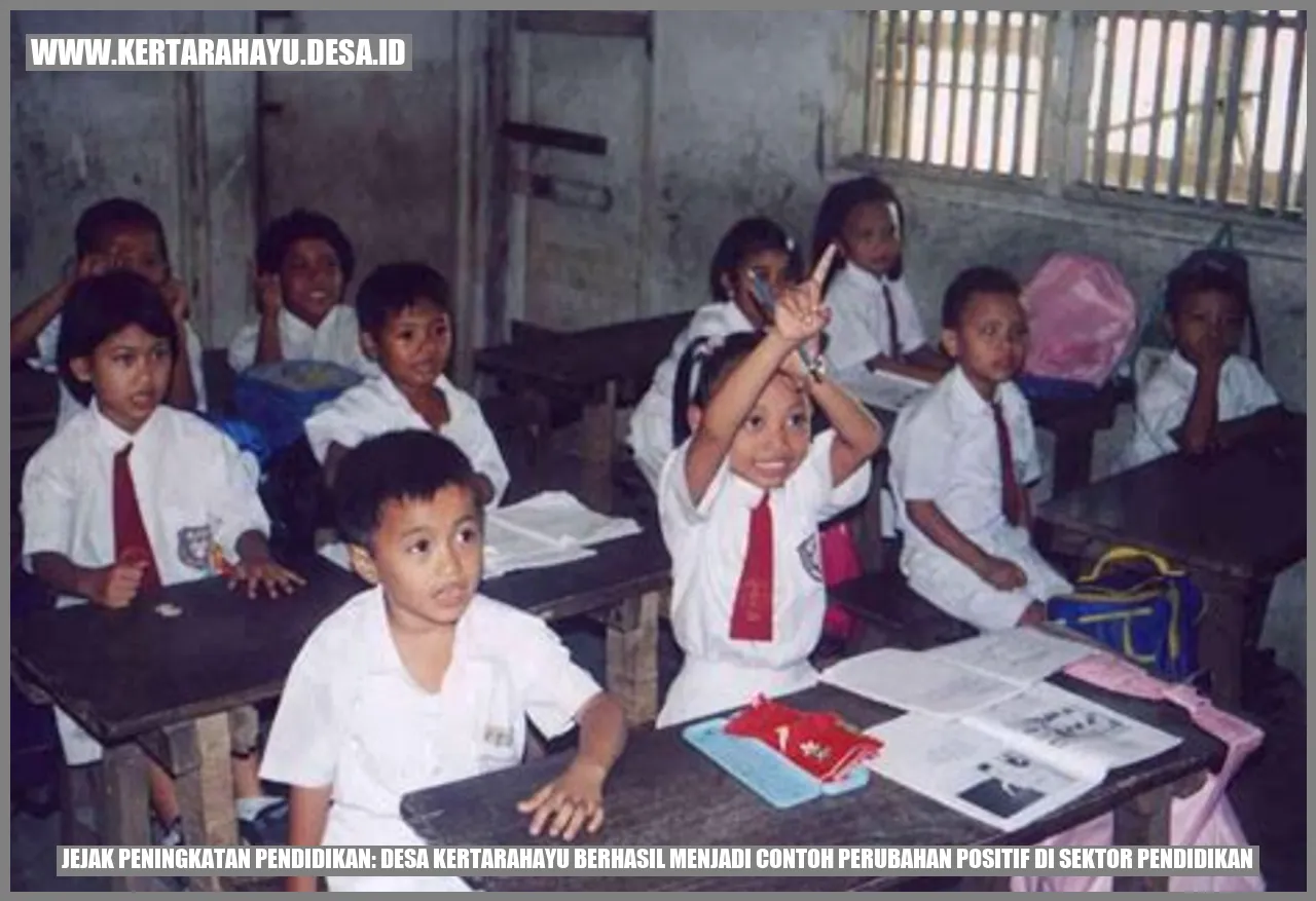 Jejak Peningkatan Pendidikan: Desa Kertarahayu Berhasil Menjadi Contoh Perubahan Positif di Sektor Pendidikan