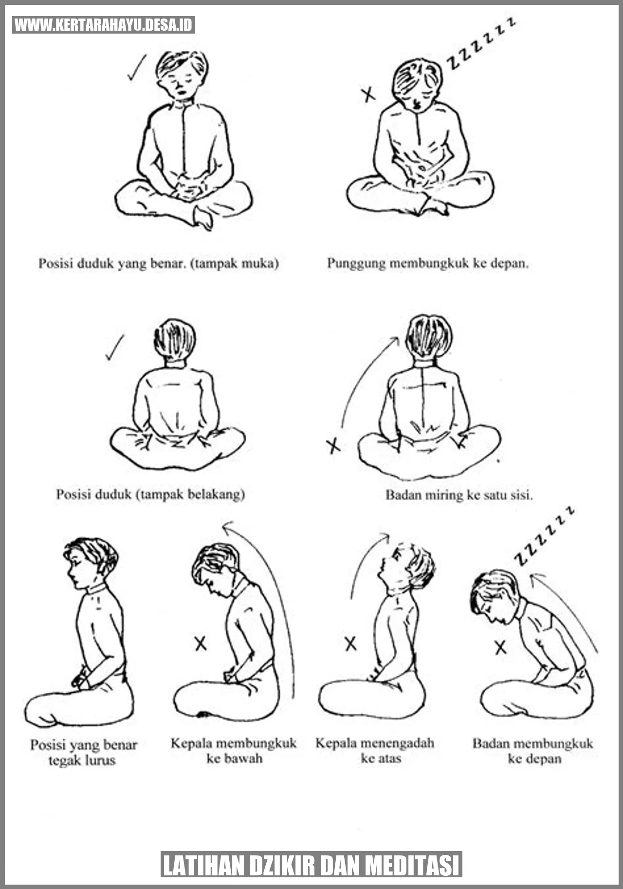 Latihan Dzikir dan Meditasi