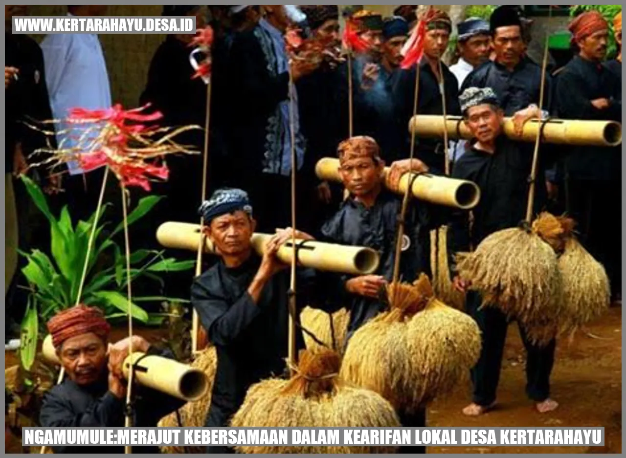 Kebersamaan dalam Kearifan Lokal