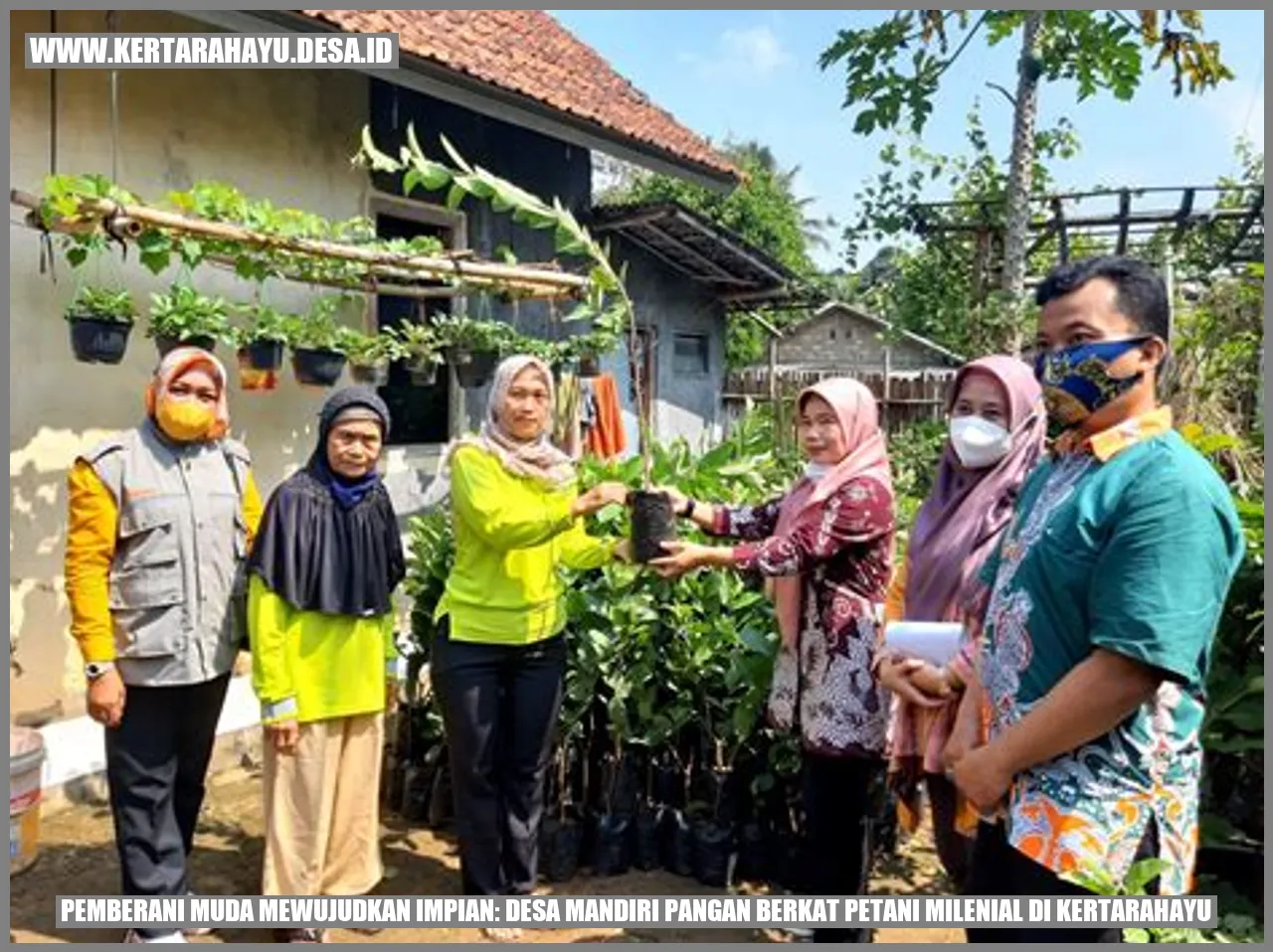 Petani Milenial Wujudkan Desa Mandiri Pangan