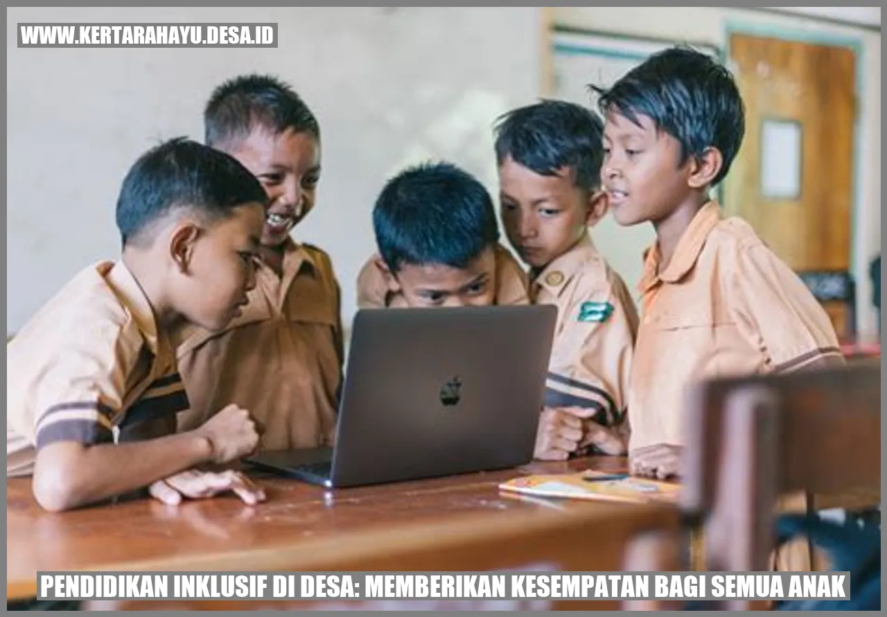 pendidikan inklusif di desa