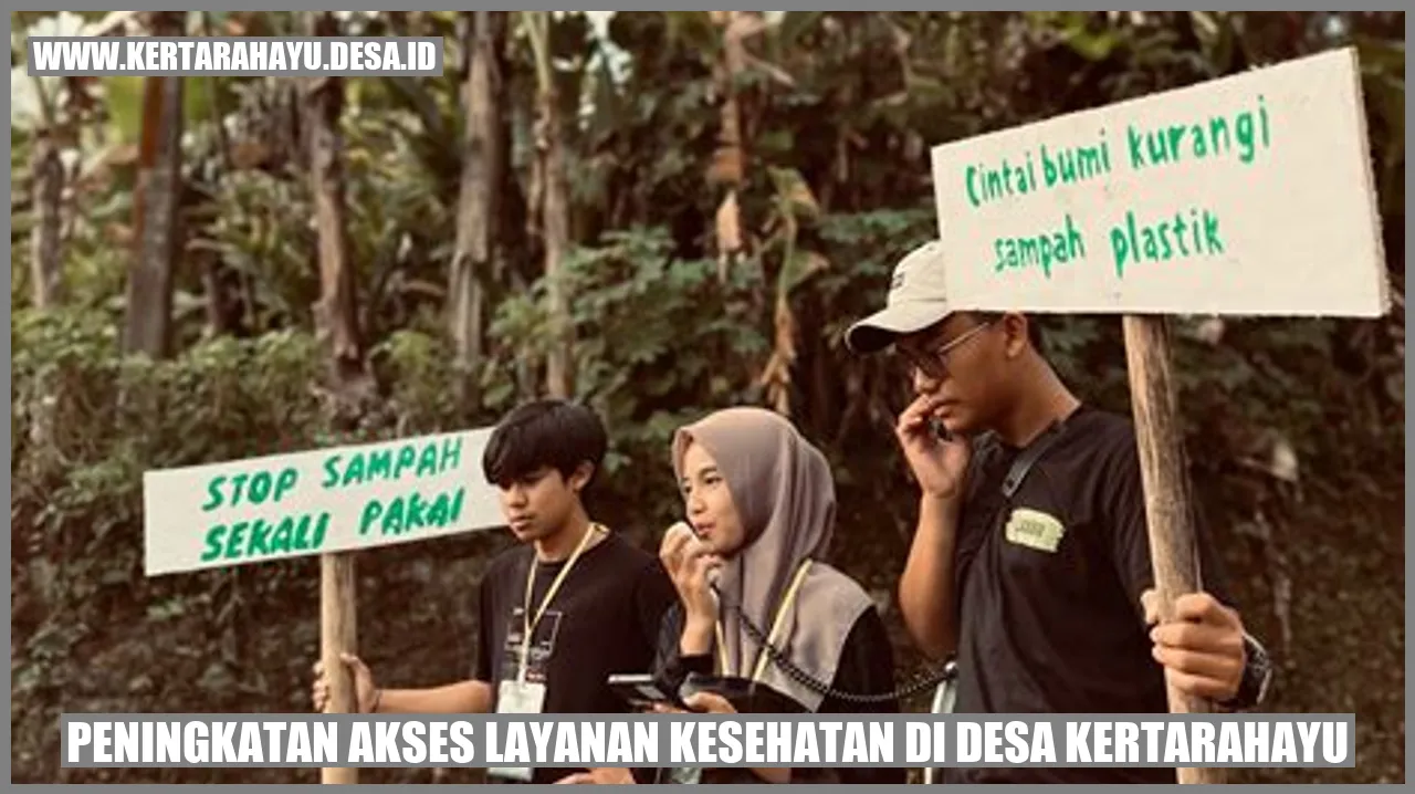 Layanan Kesehatan Desa Kertarahayu