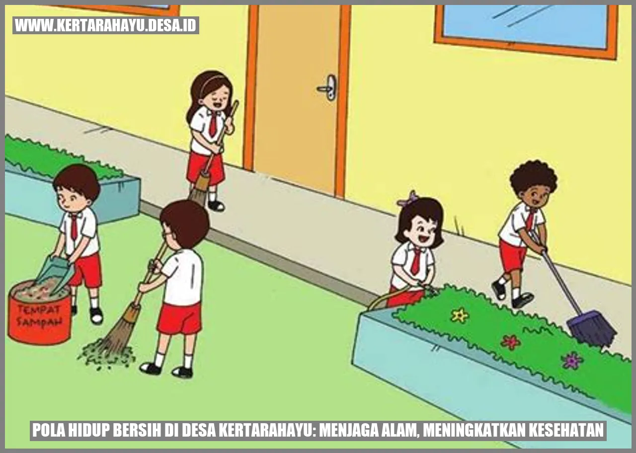 Kebersihan Lingkungan di Desa Kertarahayu