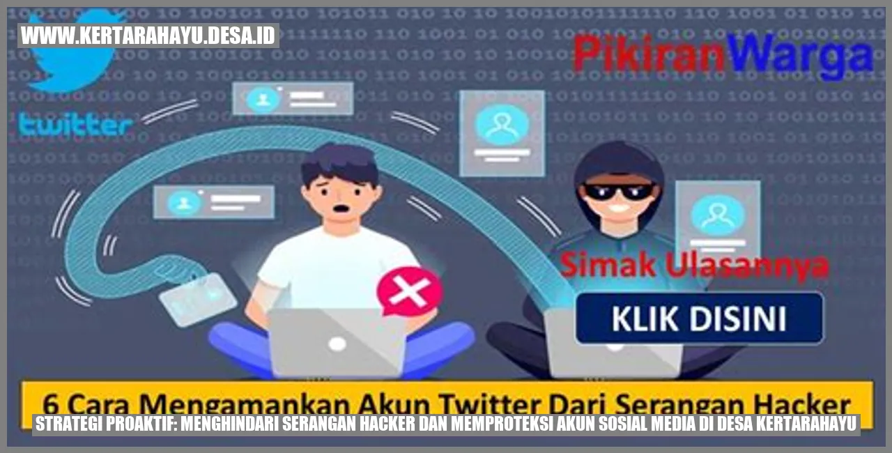 Strategi Proaktif: Menghindari Serangan Hacker dan Memproteksi Akun Sosial Media di Desa Kertarahayu